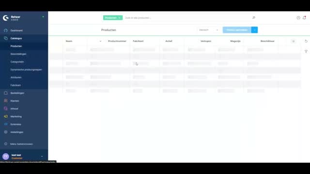 Shopware 6 backend